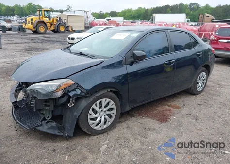 2018 Toyota Corolla Le z USA, uszkodzony, nr VIN 2T1BURHE2JC050391